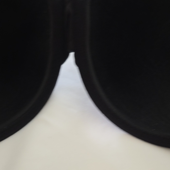 Black T-Shirt Bra with Underwire Support and Adjustable Racerback Straps - Picture 6 of 8